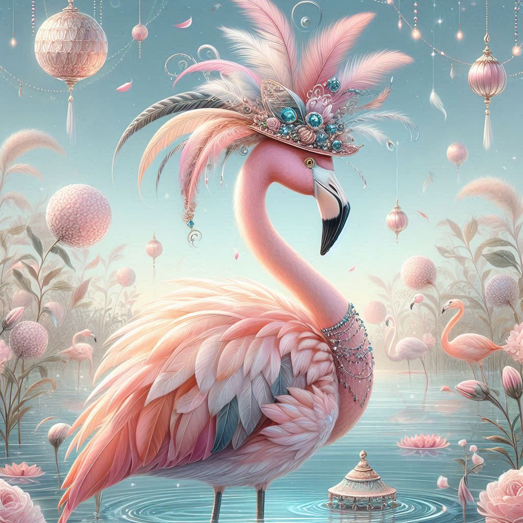 Fabulous flamingo