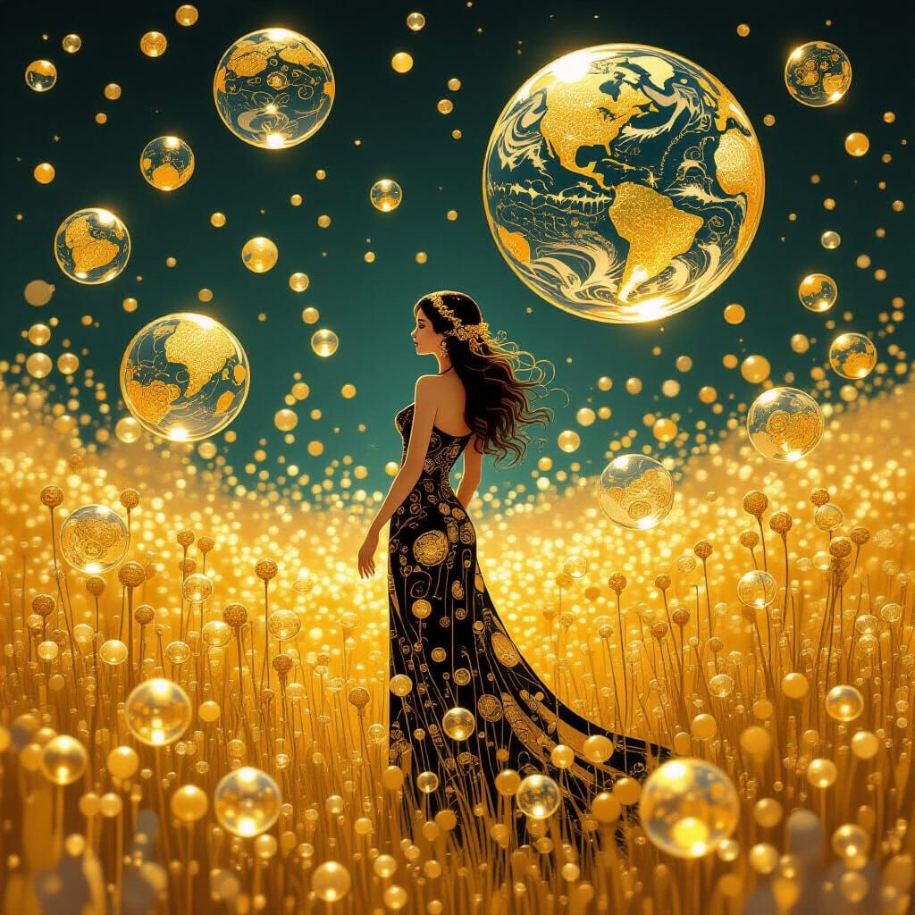 Worlds In Her Orbit  by @ChronoScribe