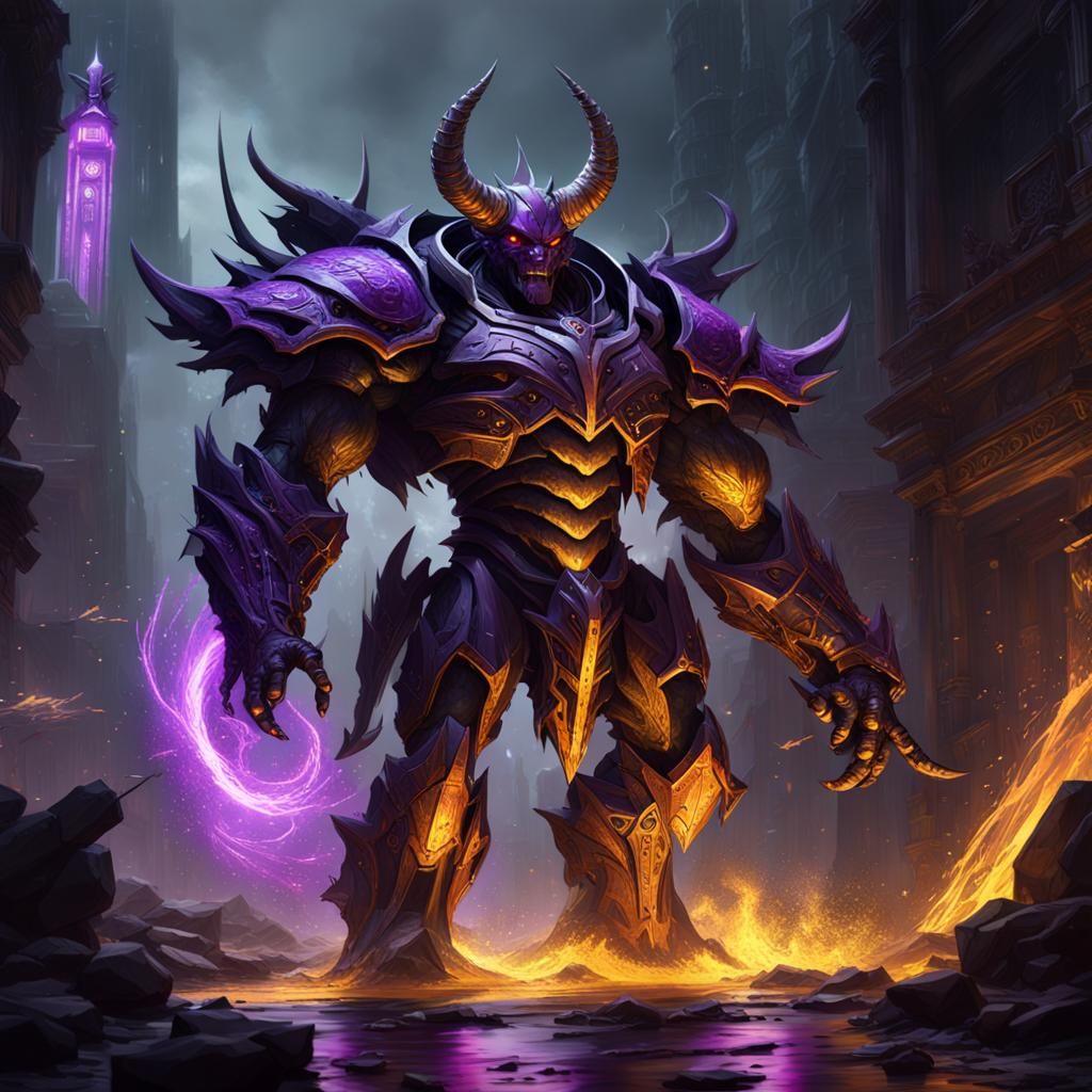 Demon jaeger a masterpiece, 8k resolution, dark fantasy conc...