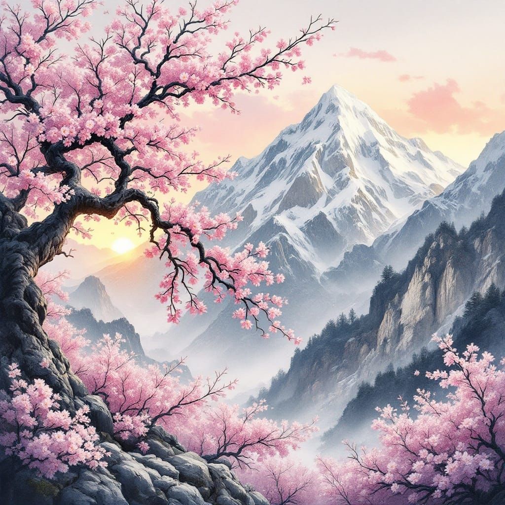 Cherry blossom   by @Vix