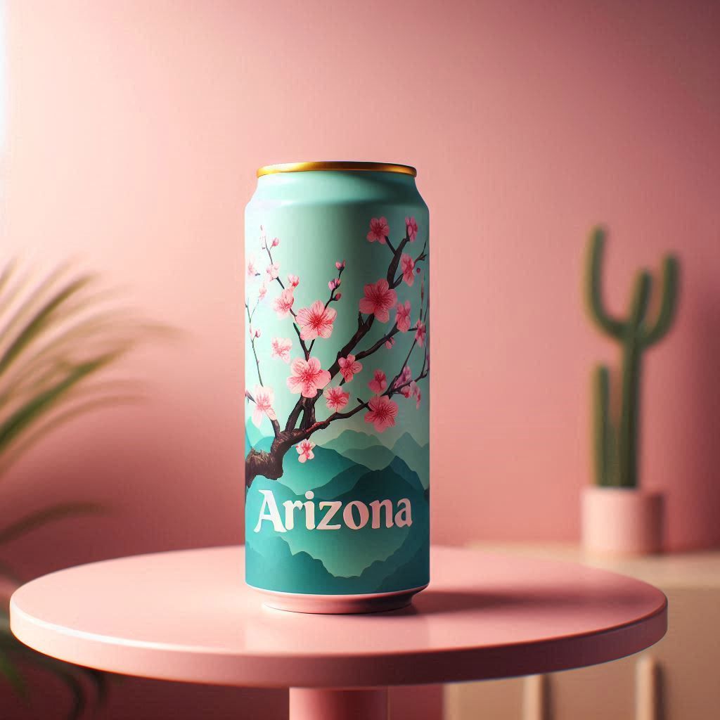 Can Art Inspired by Arizona Green Tea (Open Prompt!)