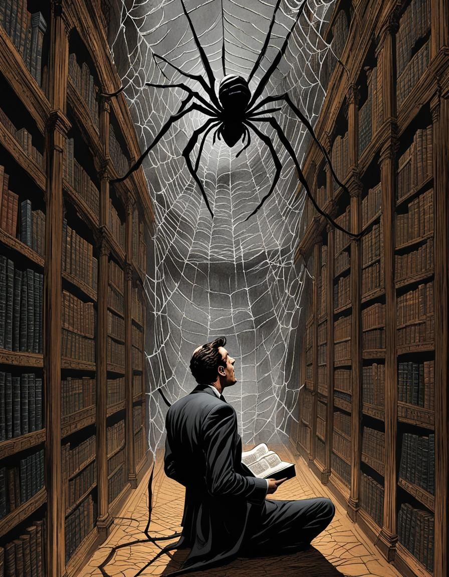 In The Stacks  by @lizardly 