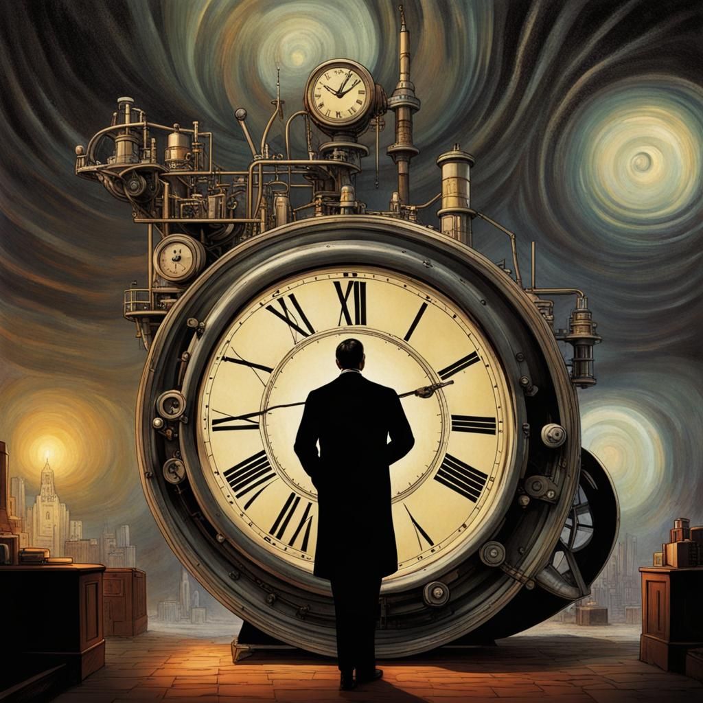 Hg wells Time Machine - AI Generated Artwork - NightCafe Creator