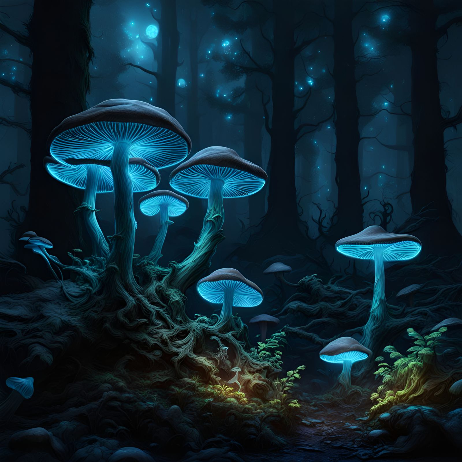 Bioluminescent Fungi
