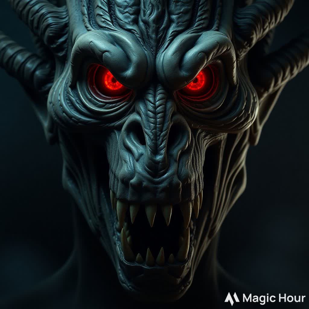 Truly scary sleep paralysis demon monster creations that I just made which will give you goosebumps