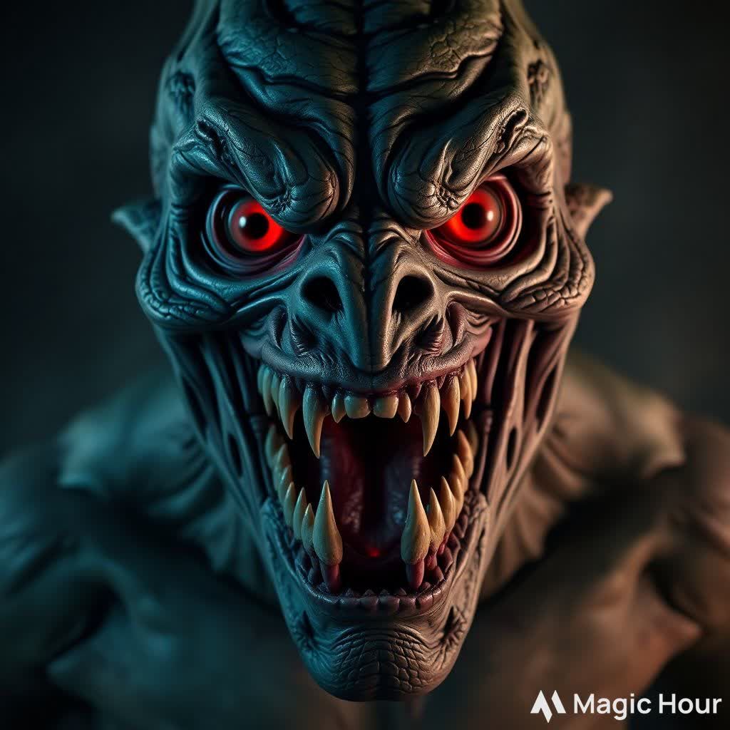 Truly scary sleep paralysis demon monster creations that I just made which will give you goosebumps