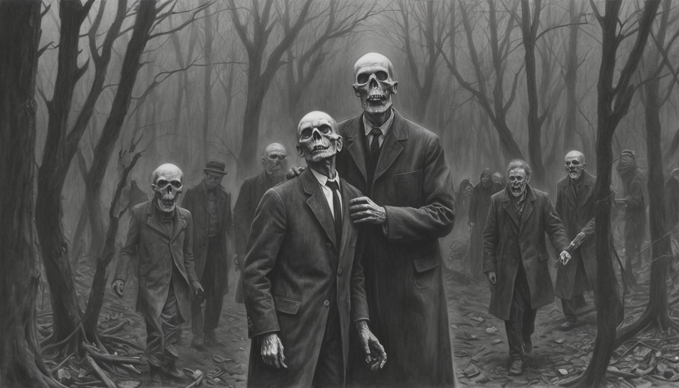 walk in the forest  by @Icie