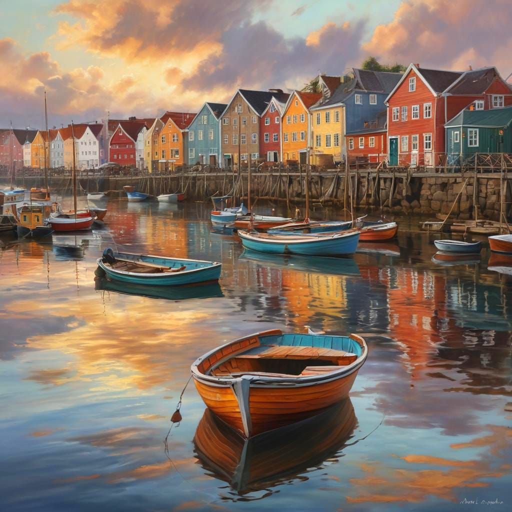 Norwegian Village  by @tttggg