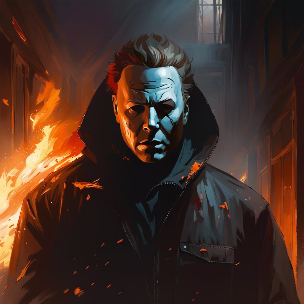 Michael Myers - AI Generated Artwork - NightCafe Creator