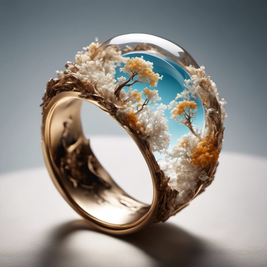 <lora:LordoftheRings:1.0>  Summer Breeze inside a ring 