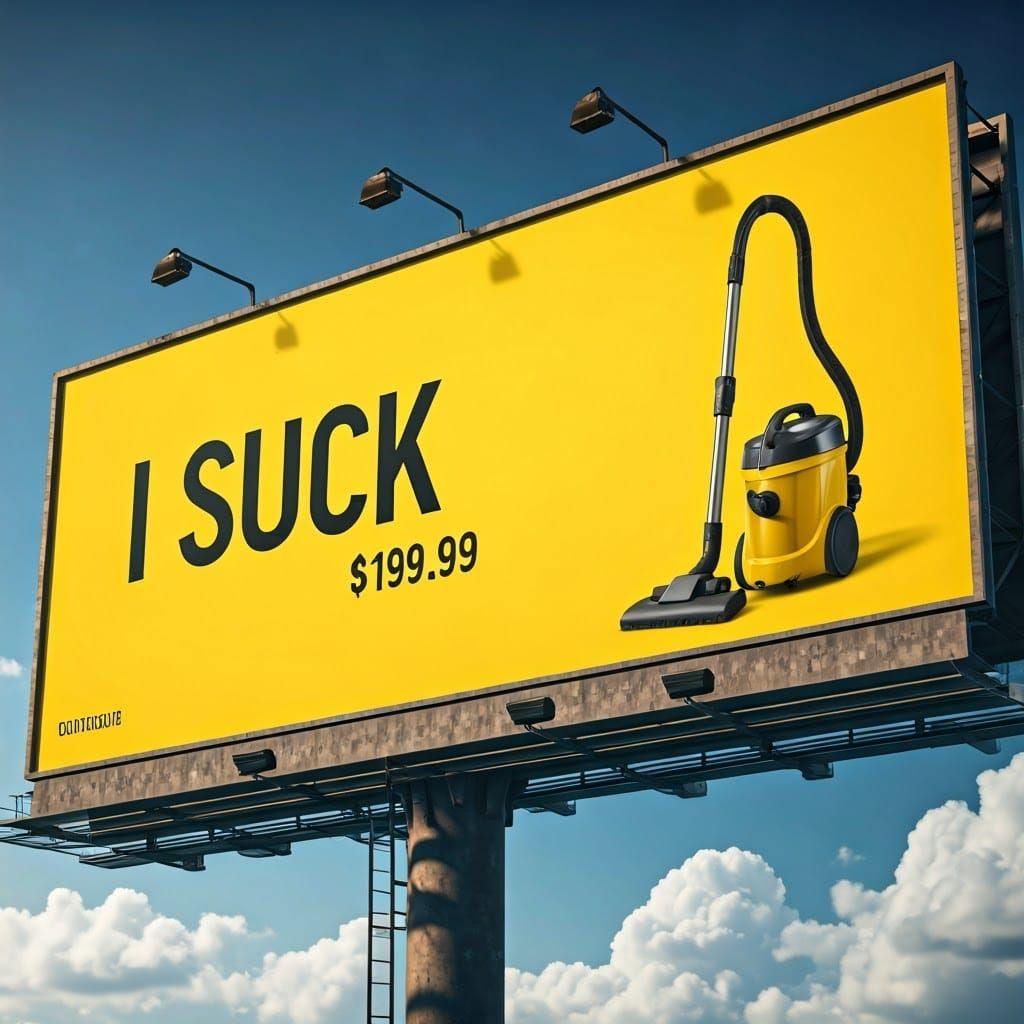 Good that it sucks.  by @i love geese