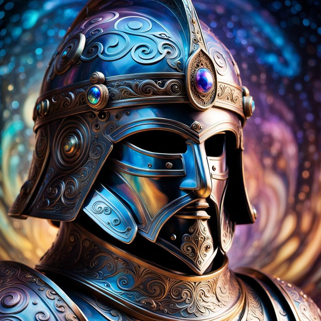 Iridescent Swirls  by @morr5750