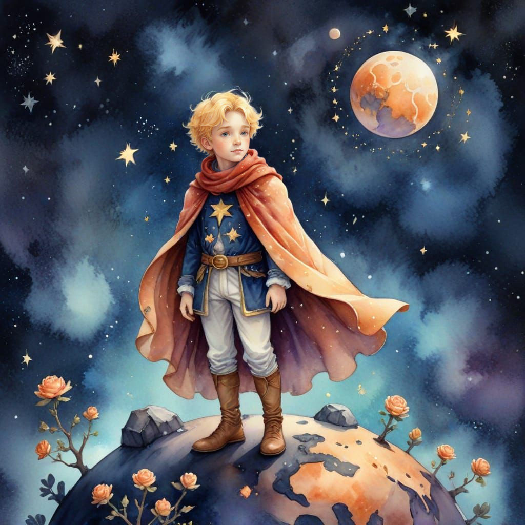 The golden-haired young prince...  by @Gerber