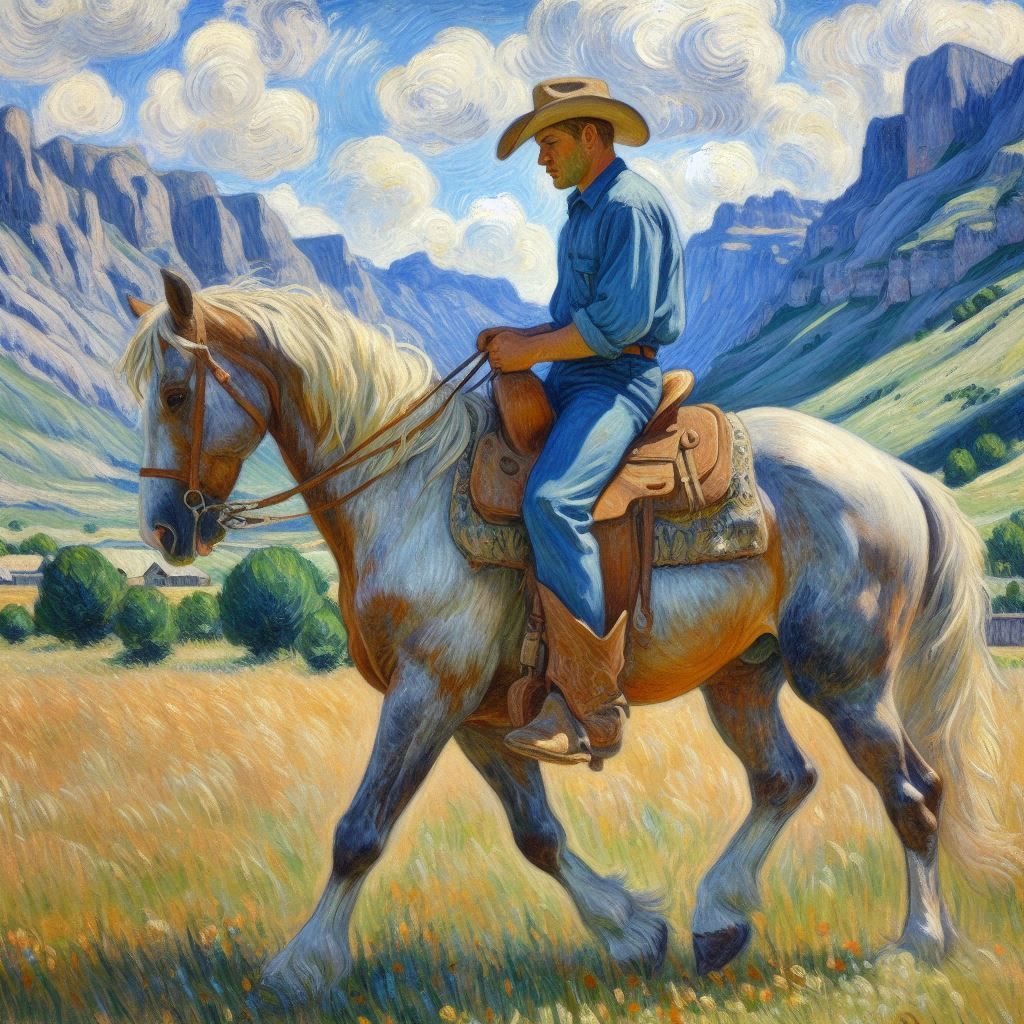 Every cowboy sings his sad, sad song ...