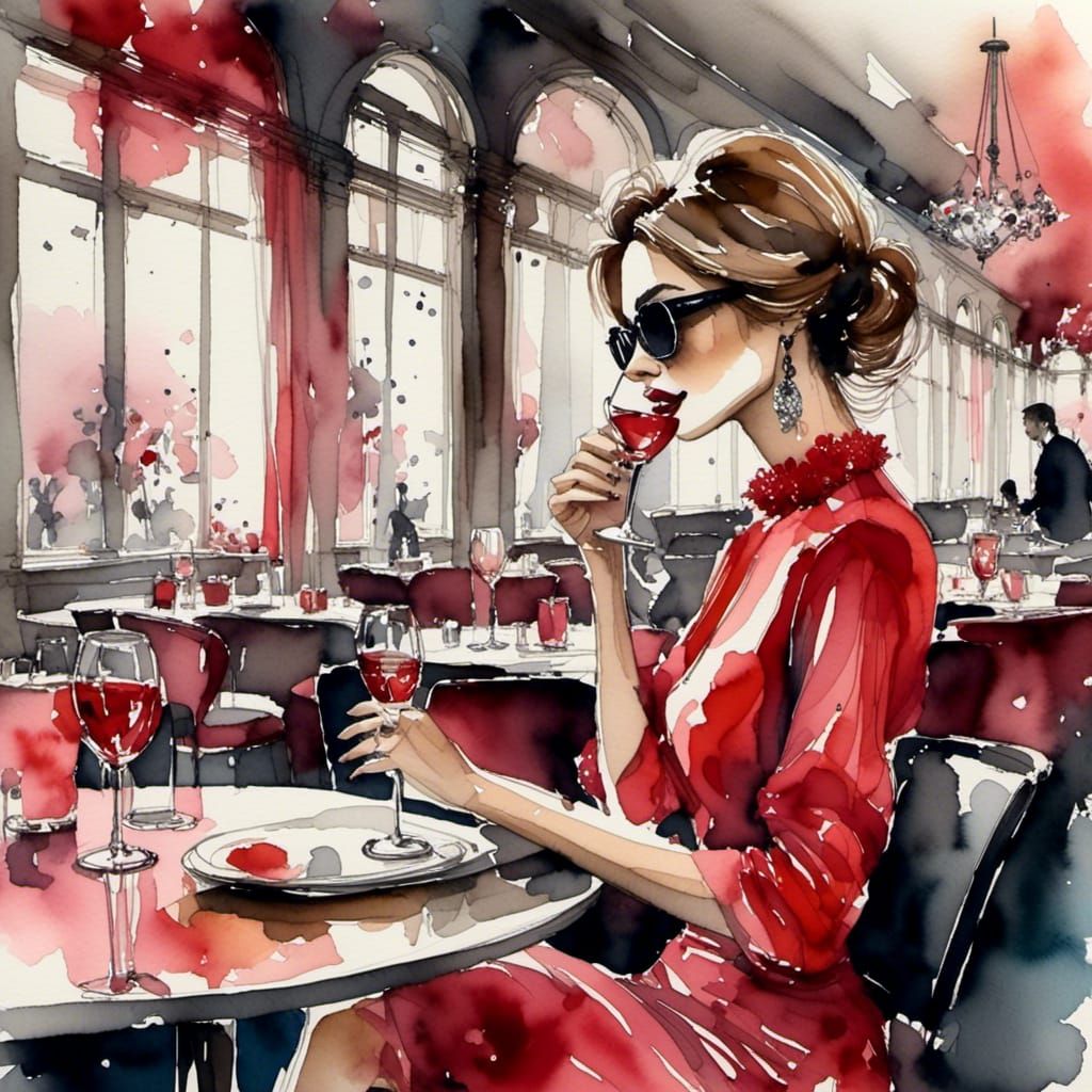 <lora:Ink Drawing:1.0> 