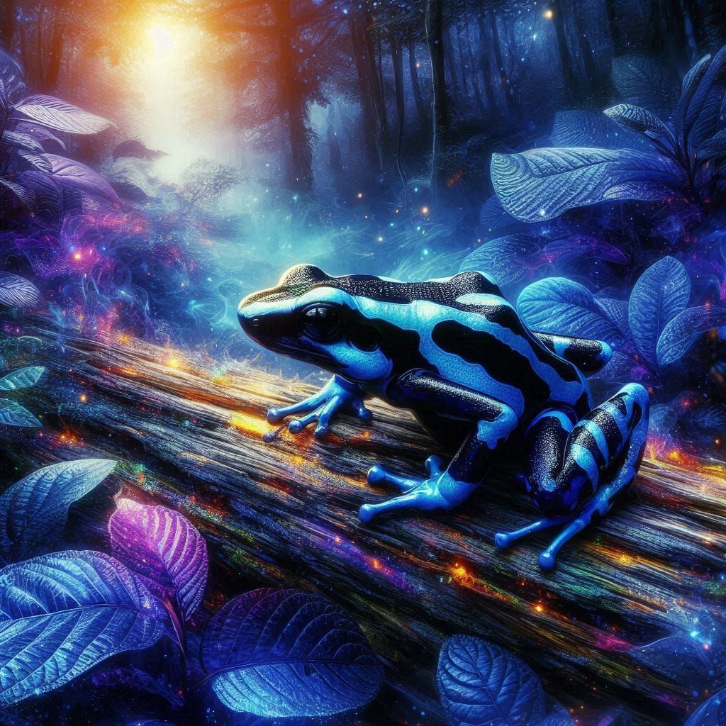 Blue Poison Dart Frog