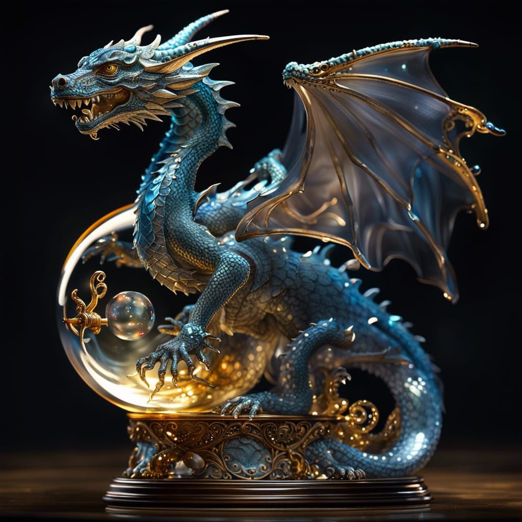 Dragon FIgurine  by @Talmage of Ur