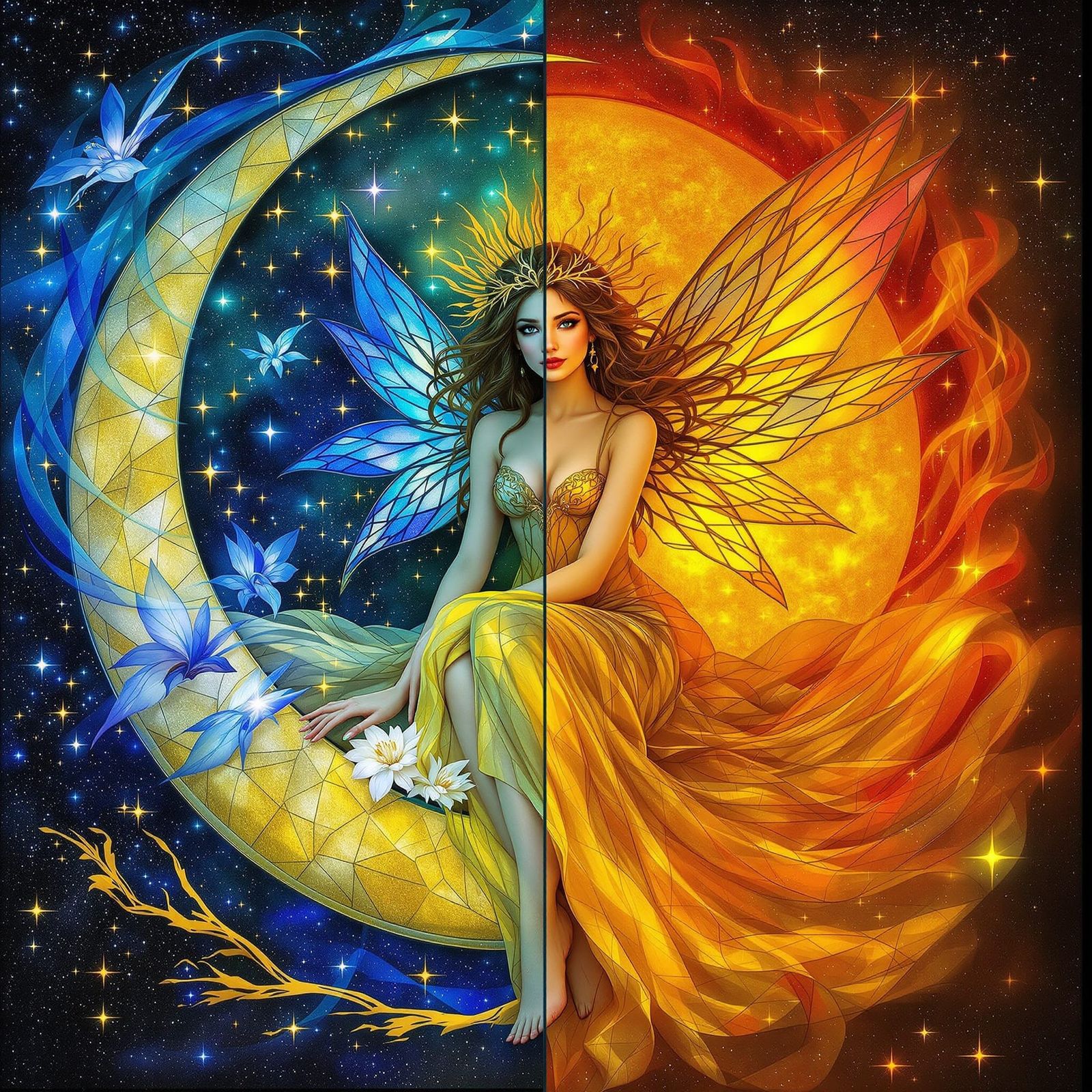 Split Fairy.  by @ellowyn