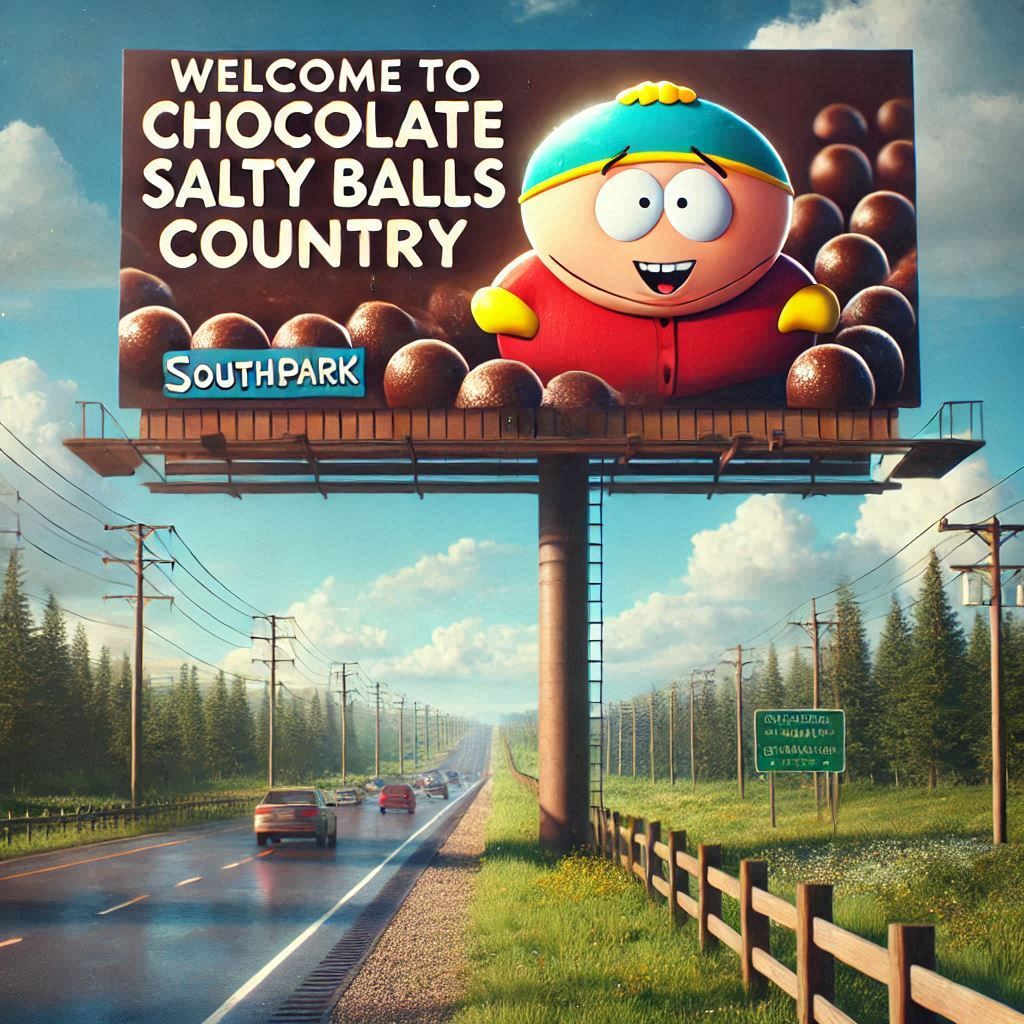 South Park billboard