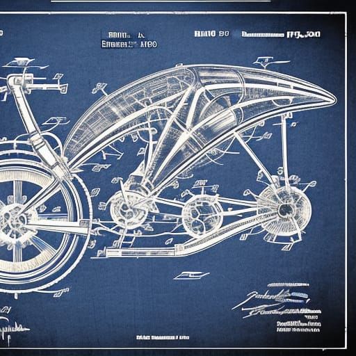 Bicycle blueprints