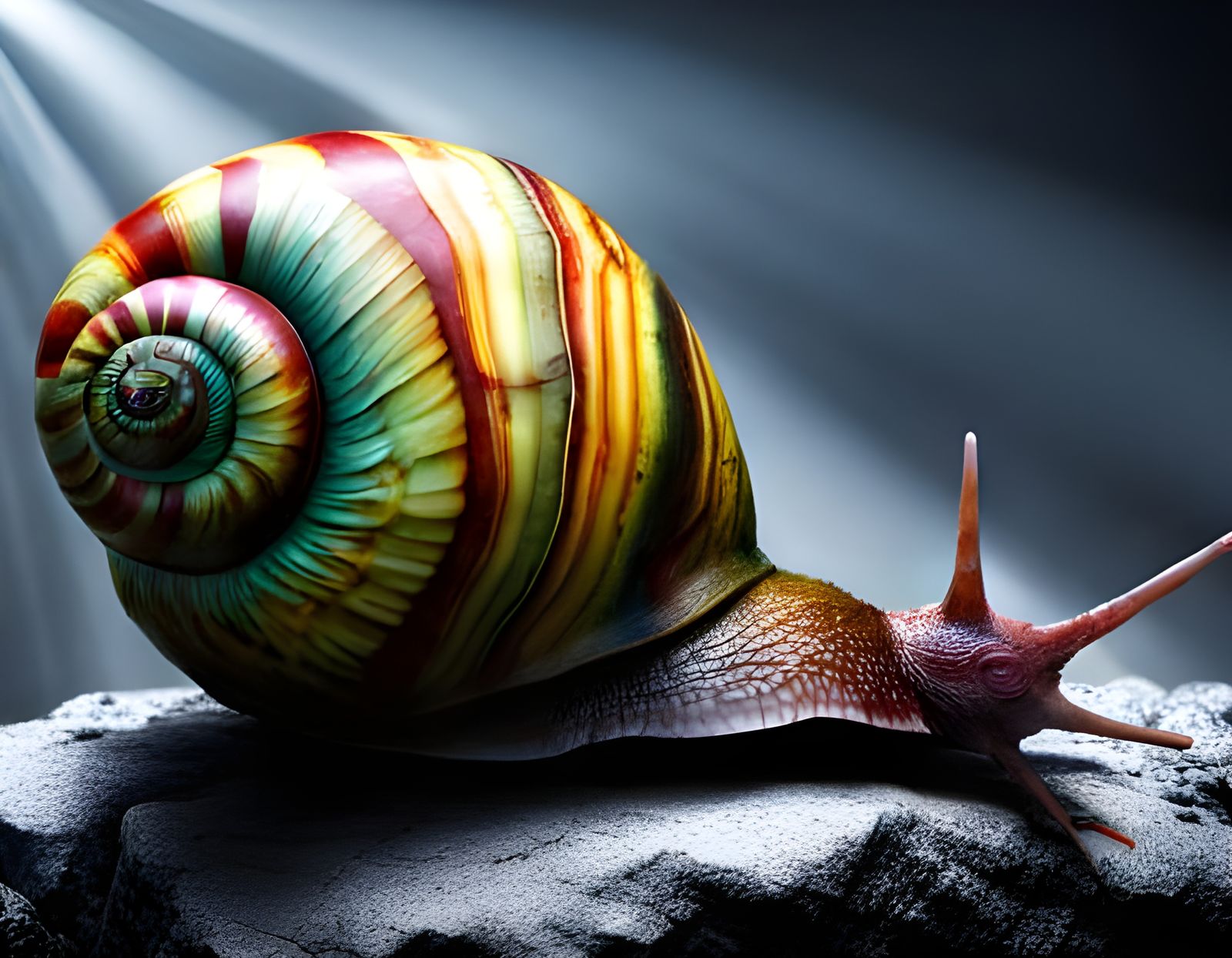 Ah, Yes. The Snail.  by @Chaonea