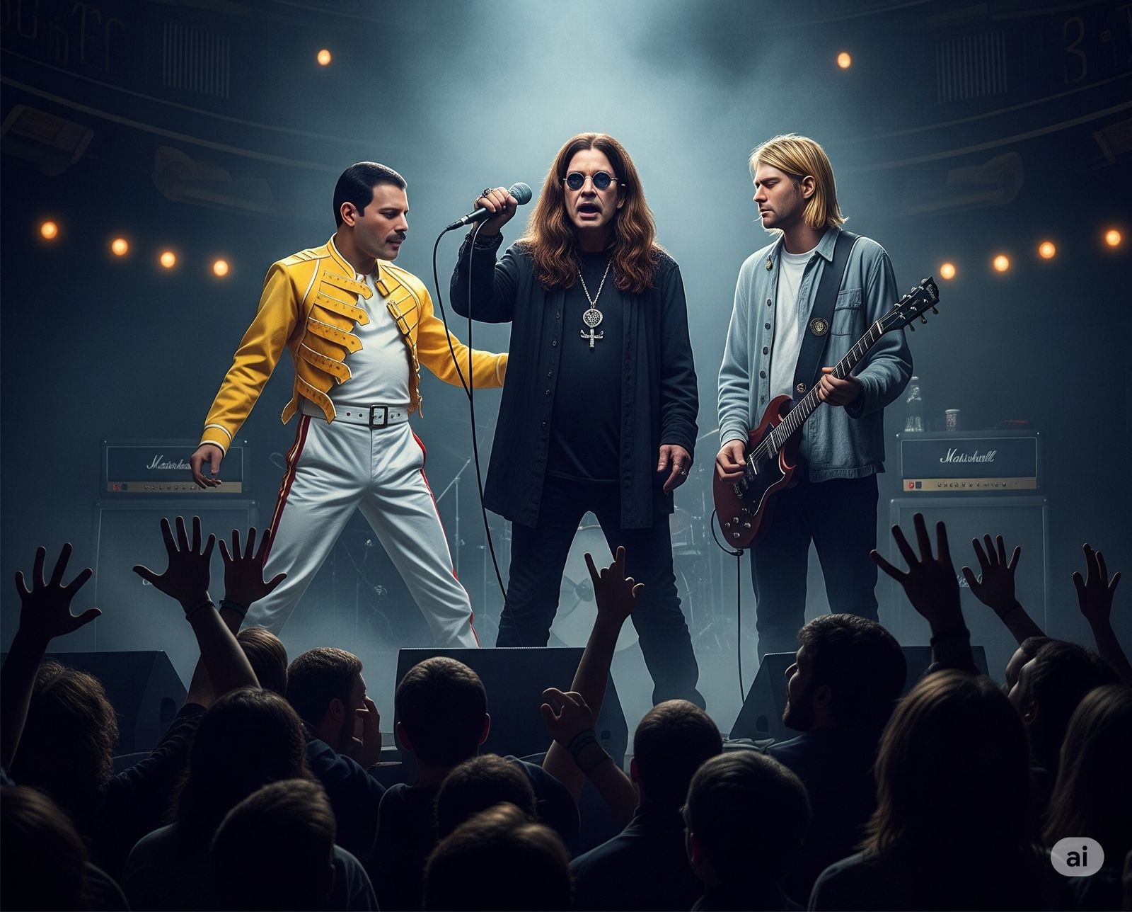 Mercury, Osbourne and Cobain