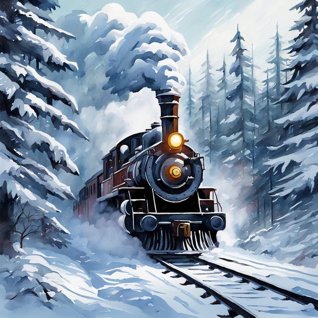 Winter train 