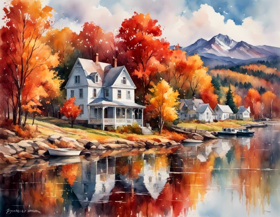 New England at fall