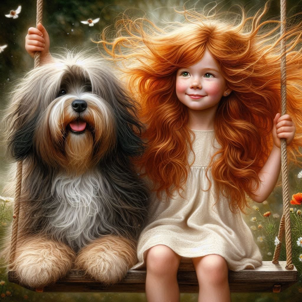 Sitting on the Swing 😊👍🌹🐶😁