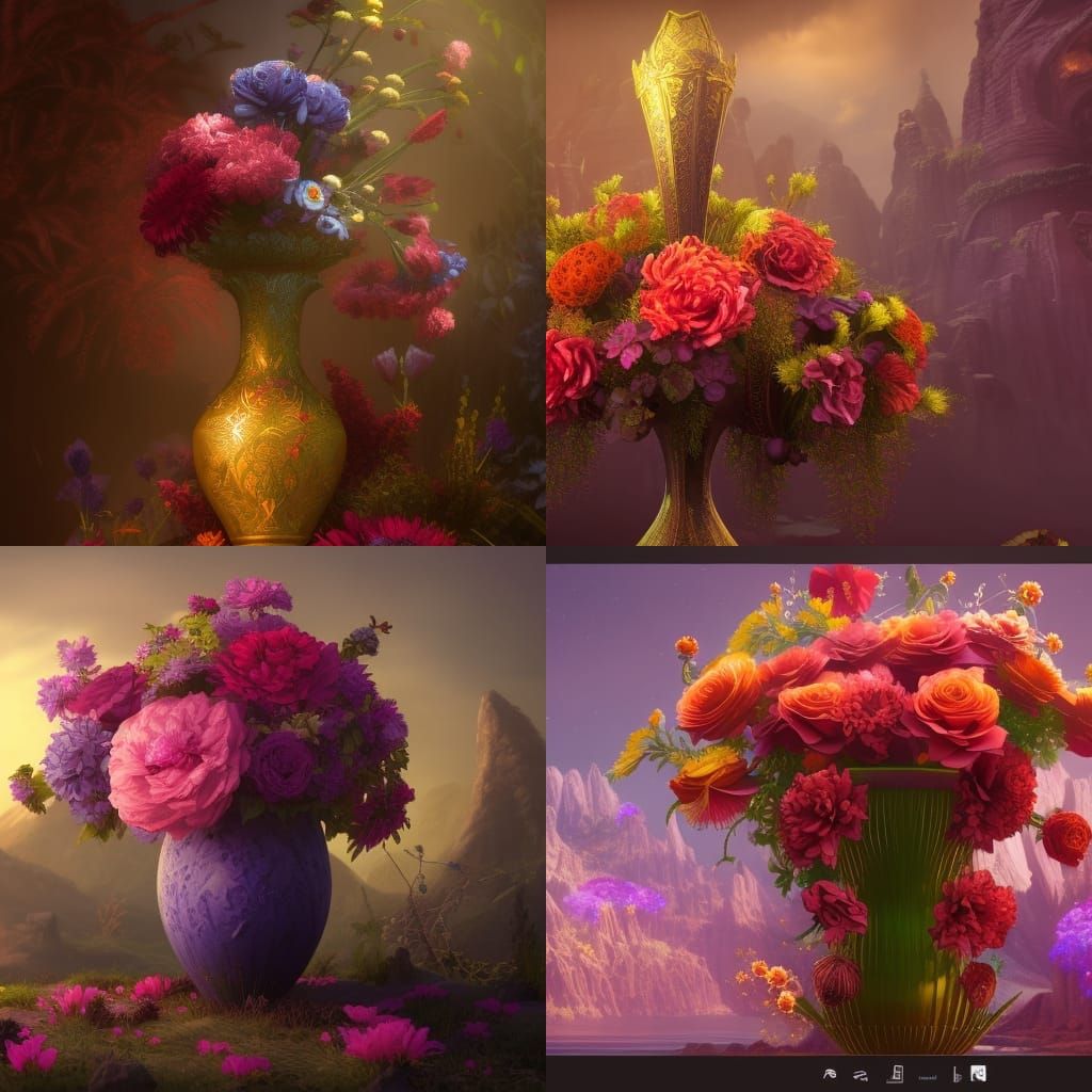 VASE WITH FLOWERS