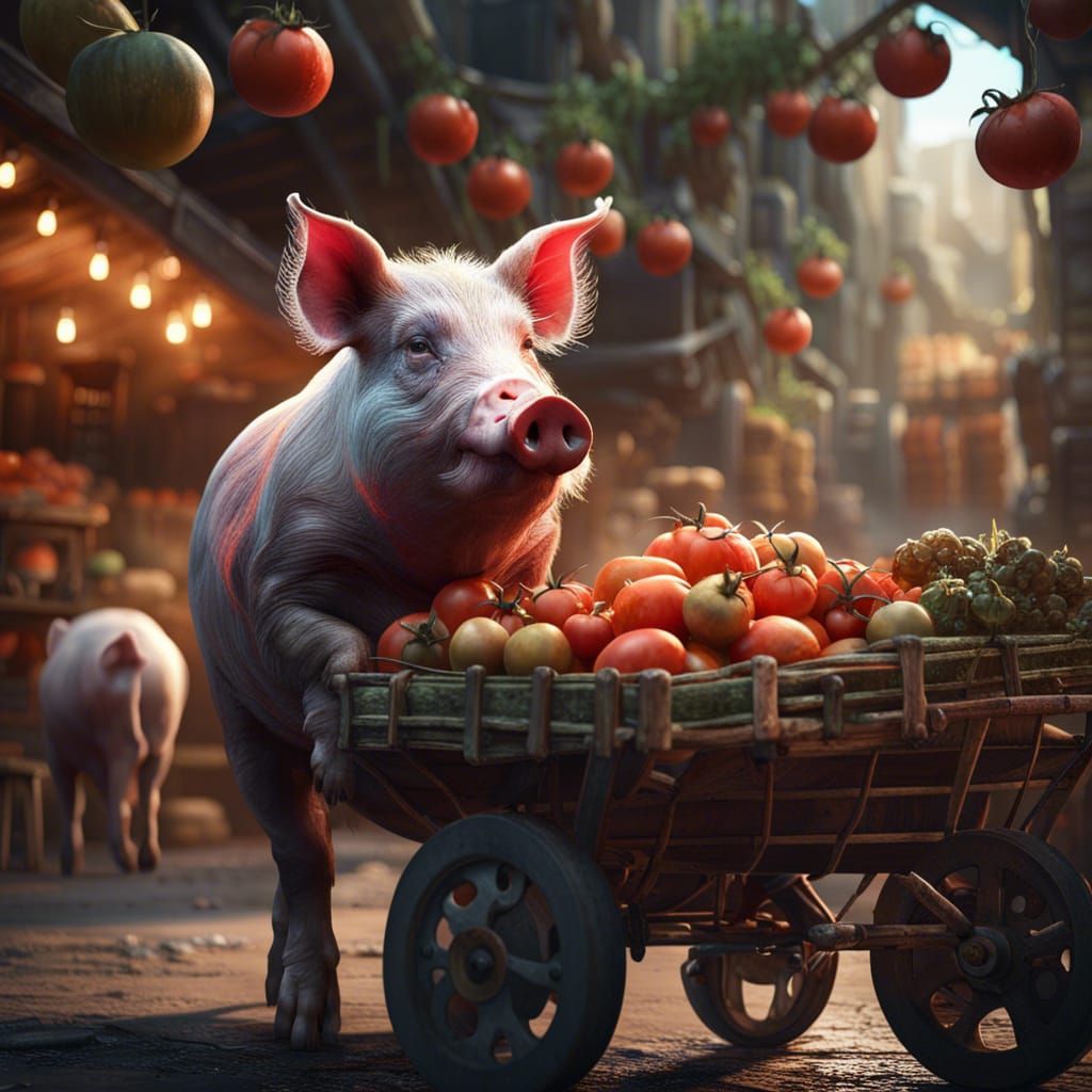 This Little Piggy Went To The Market