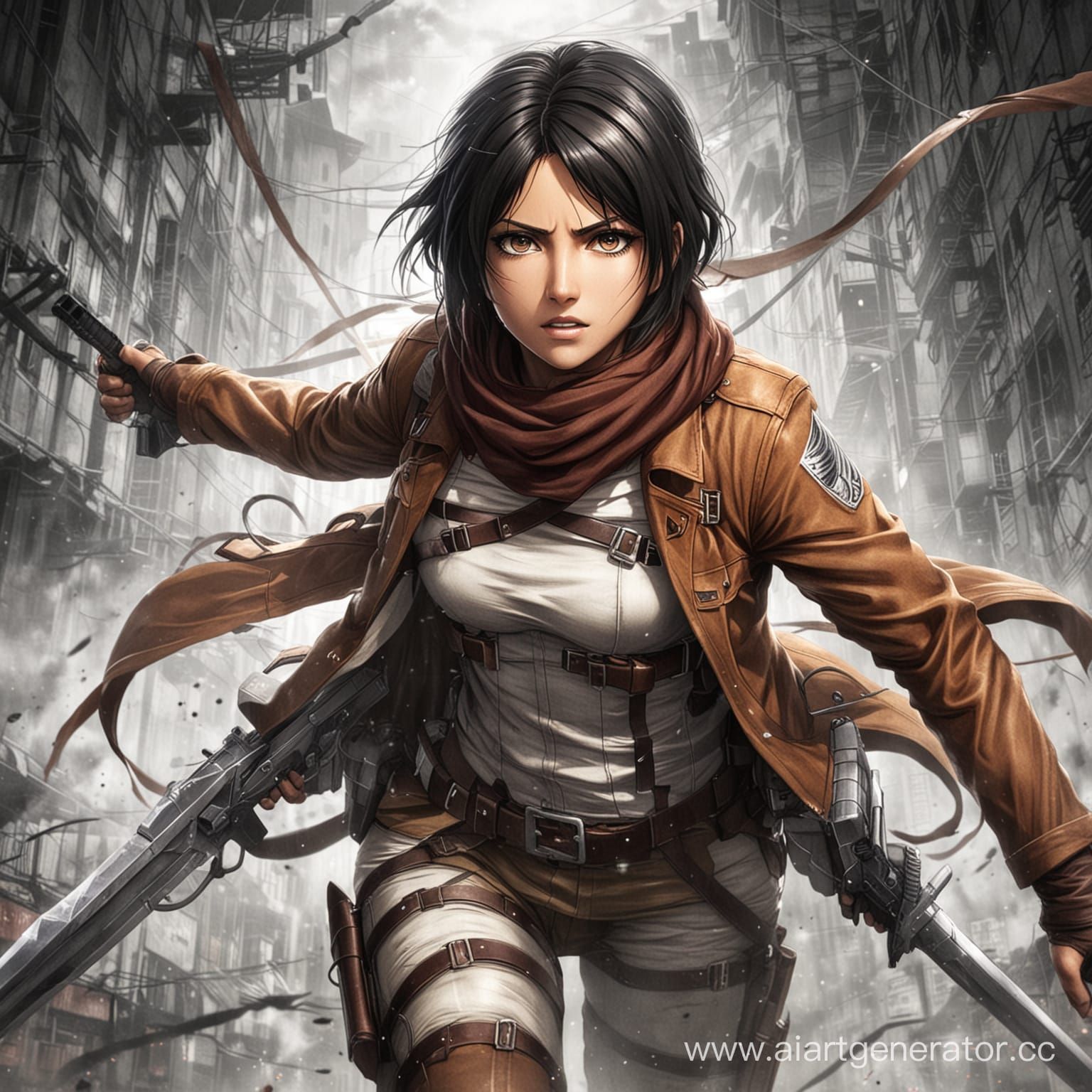 Aot mikasa ackerman