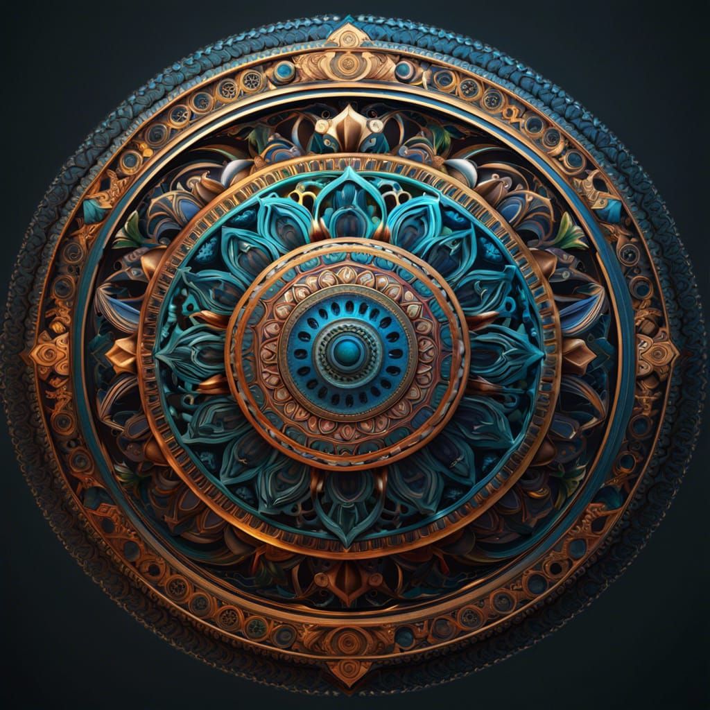 Mandala  by @Scriosadh