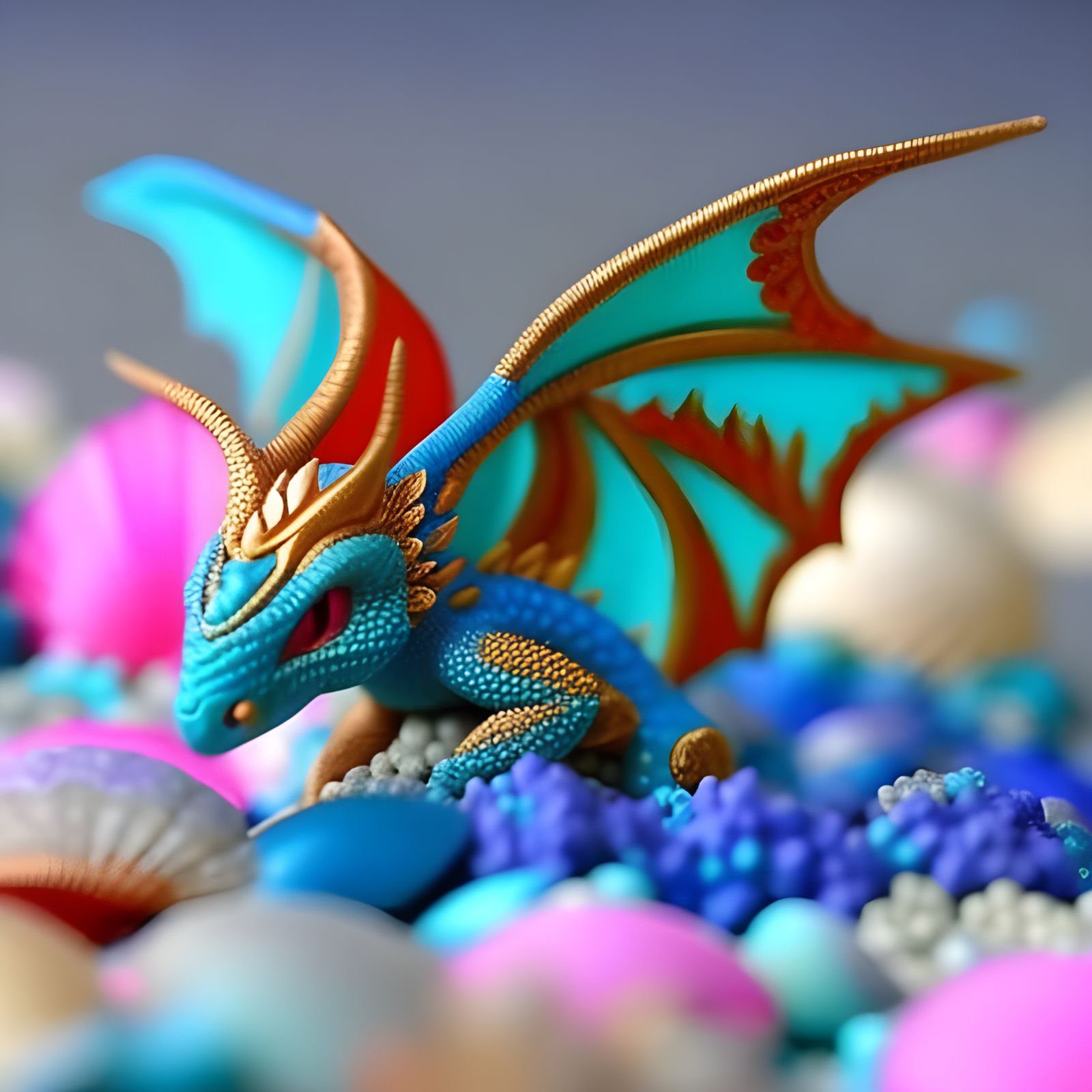 Baby Dragon  by @ClaireB