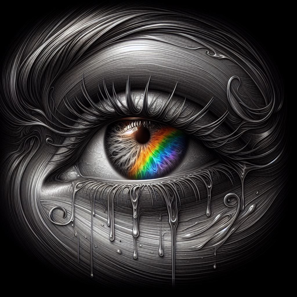 A Woman's Eye Through the Storm