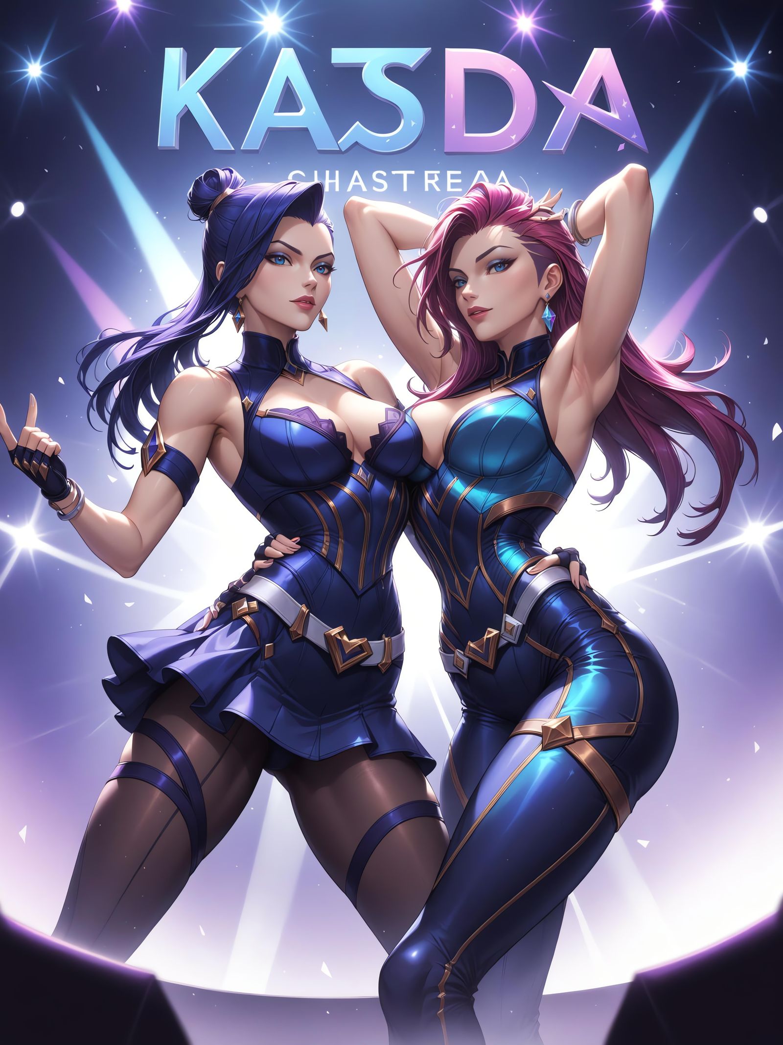 K/DA, Vi and Caitlyn