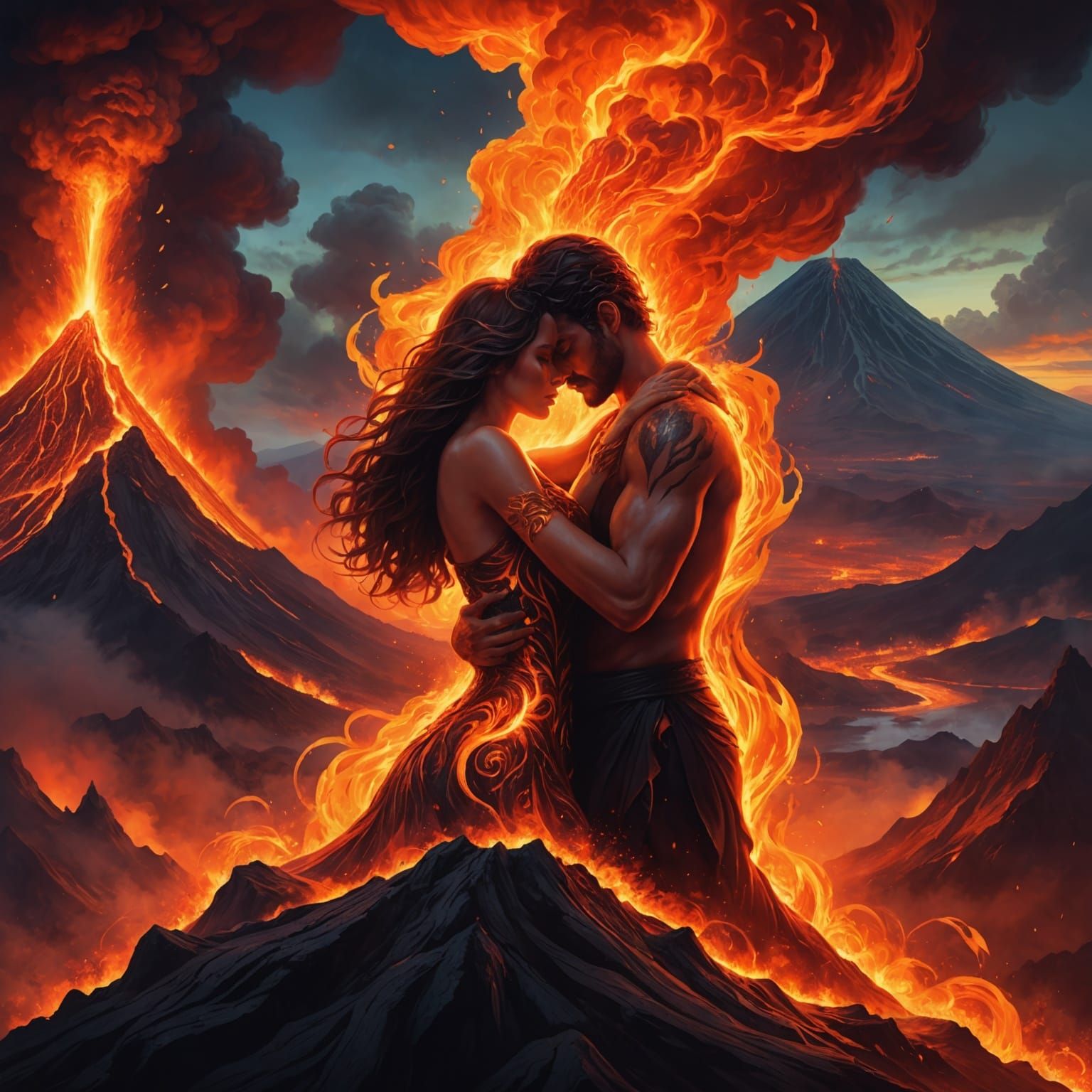 burning love  by @TheDino