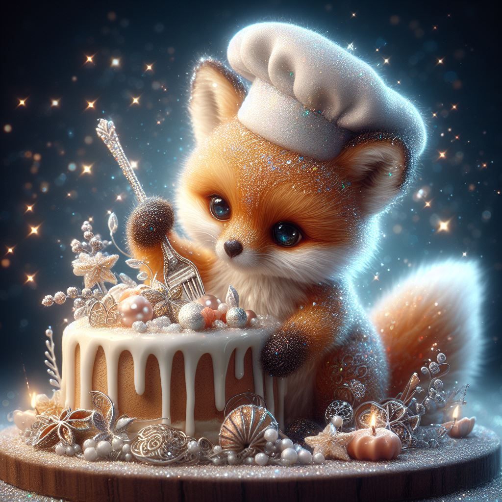 Fox chef is baking a pie
