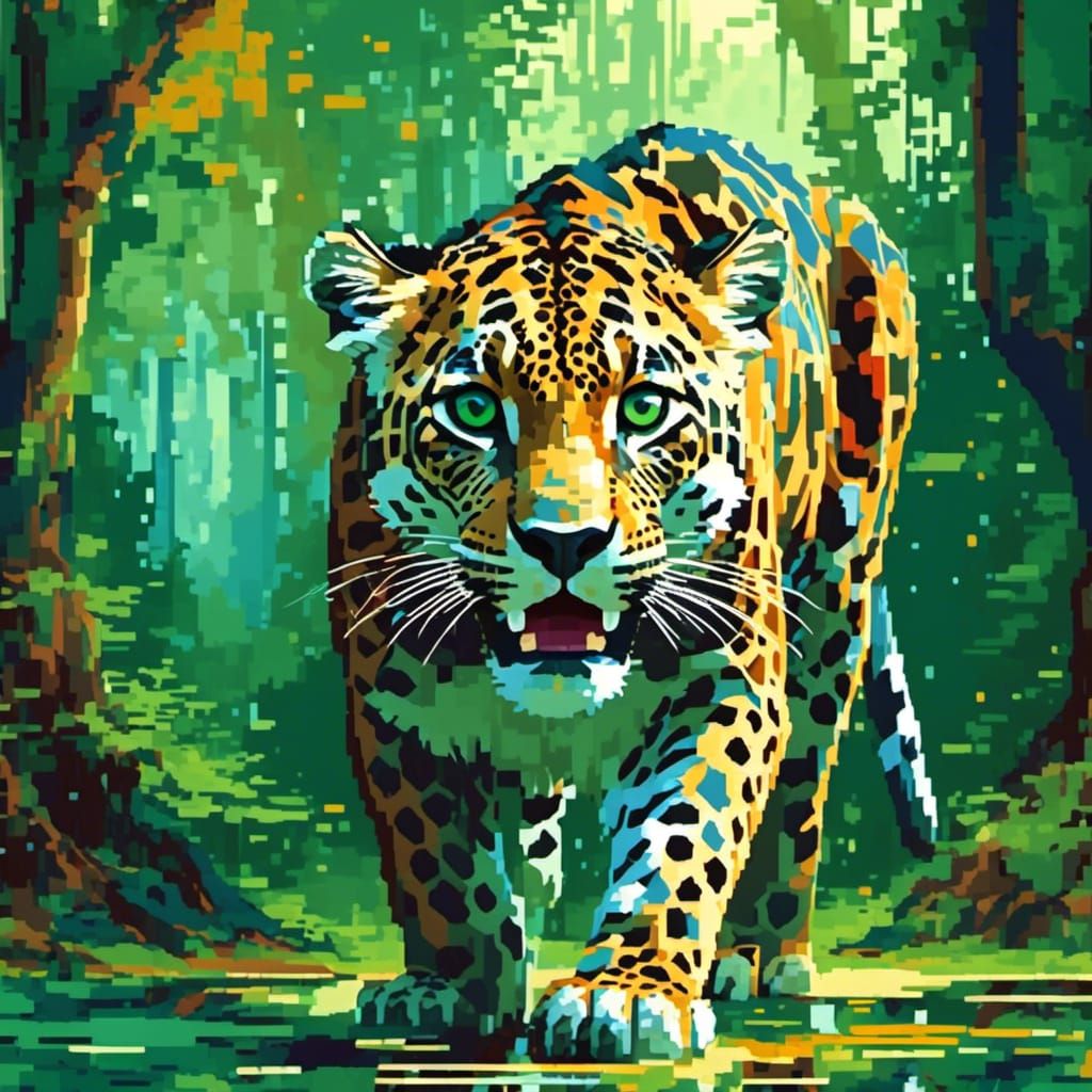 Amur Leopard Glitch