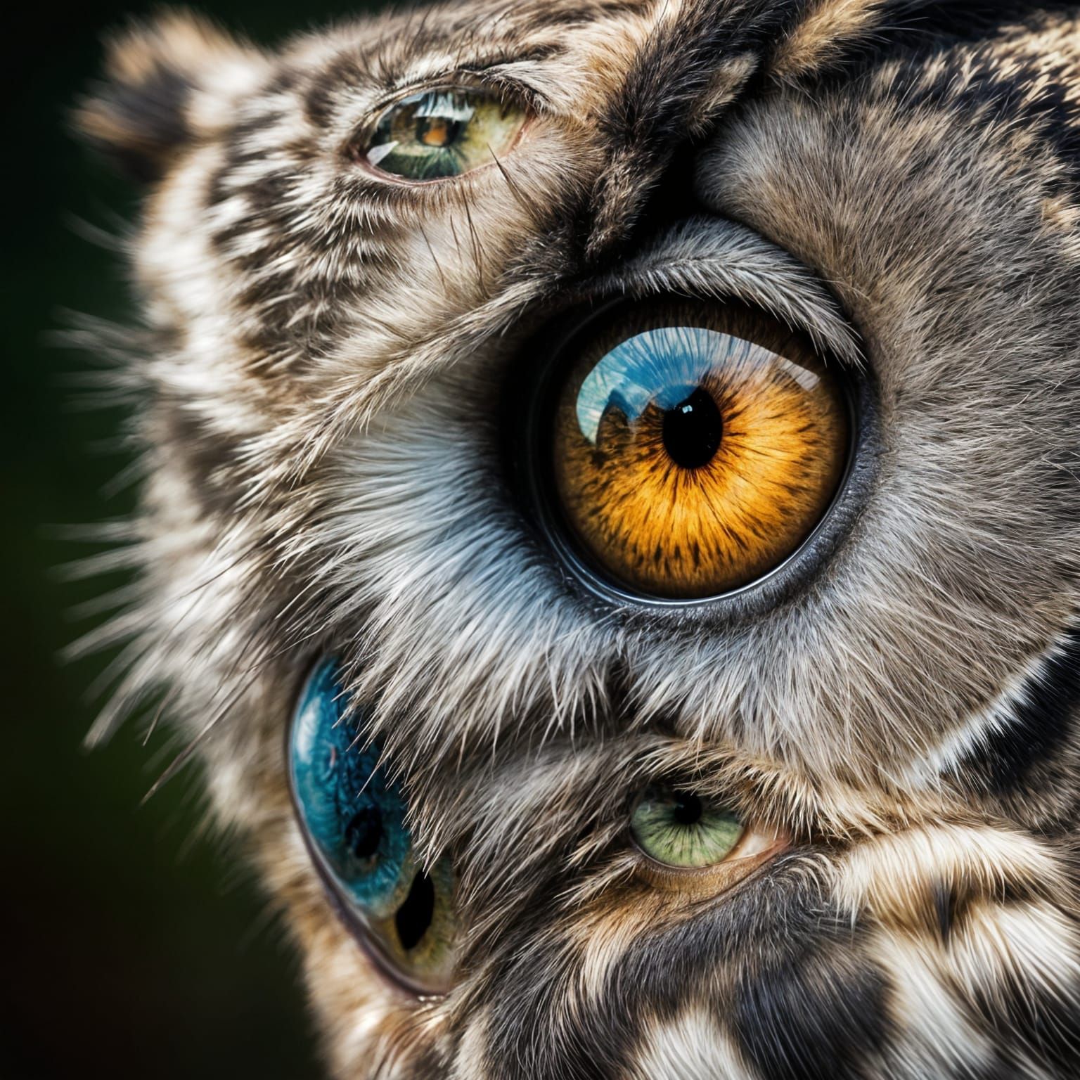 Blue-beaked Barn Owl