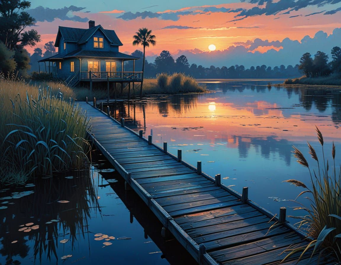 Lagoon Cottage  by @Sharonjoy