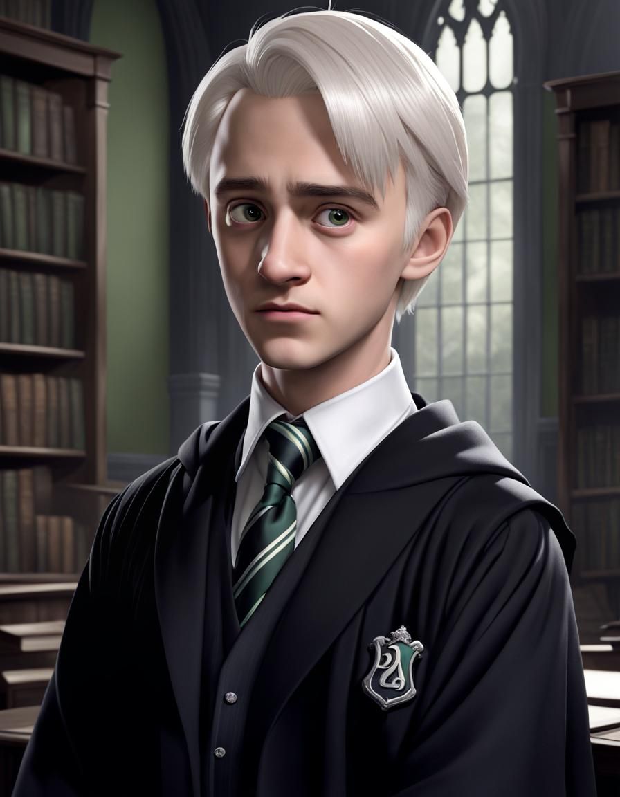 Draco Malfoy - Pixar Series - AI Generated Artwork - NightCafe Creator