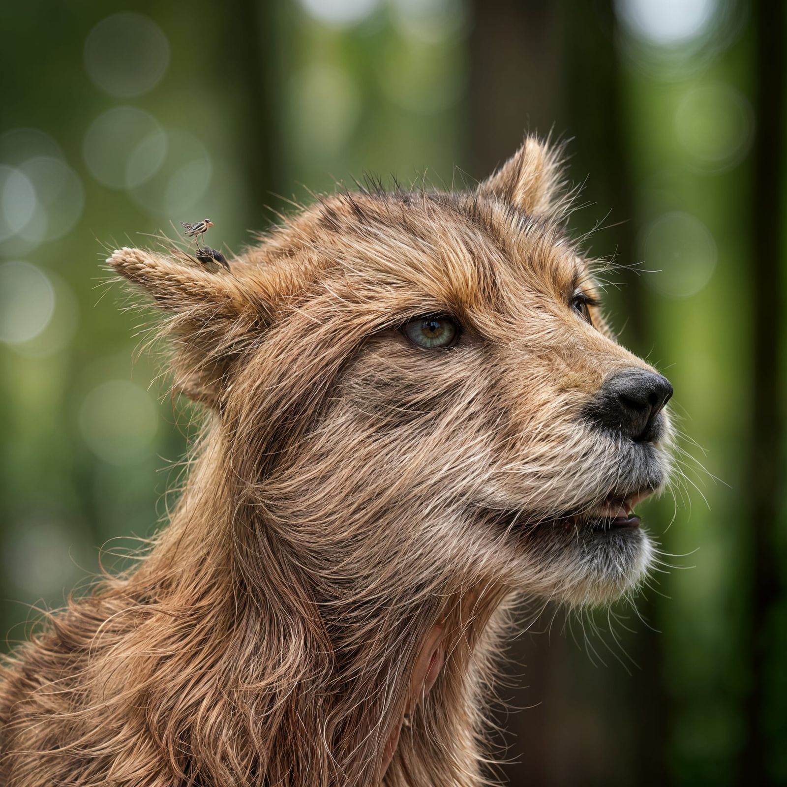 Man Climbing Ladder to the End of the World