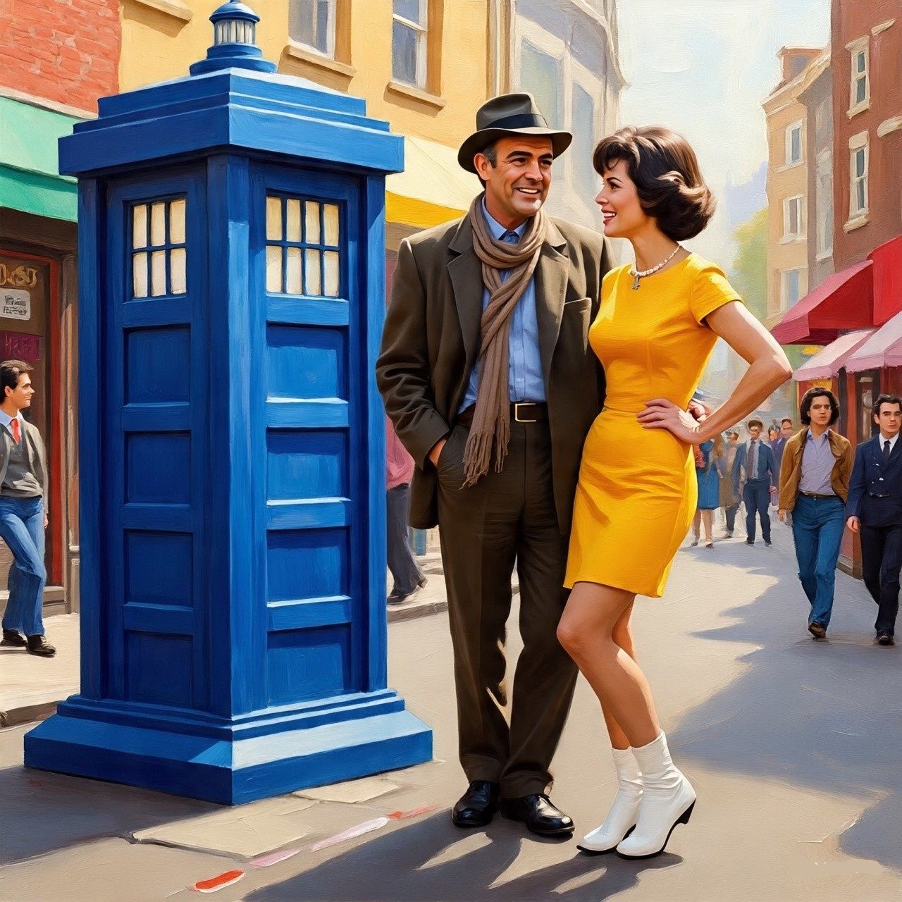 "What do you say, Moneypenny? I could use a companion."