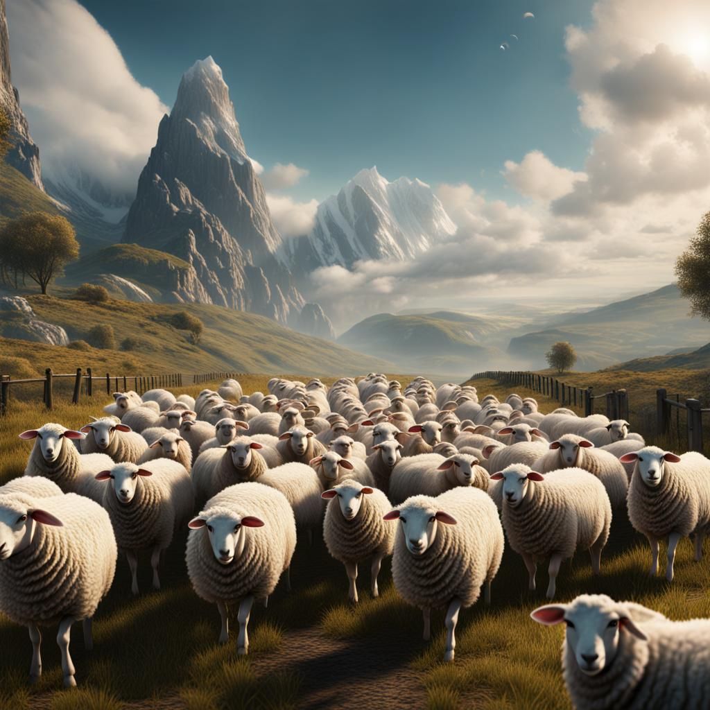 Pink anime cartoon style animal sheep wallpaper background generative ai  27213136 Stock Photo at Vecteezy