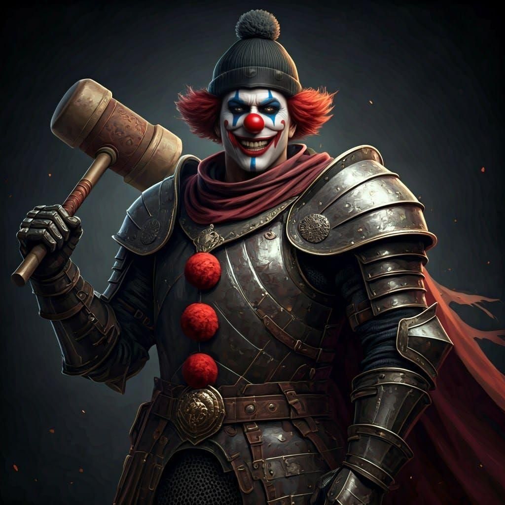 Frederick the III, Human, Level 19, Paladin (Oath of Devotion). Frederick is the newest addition to the Just Desserts and is a paladin who wants to be a clown... or a clown who wants to be a paladin. We're still not sure about him.