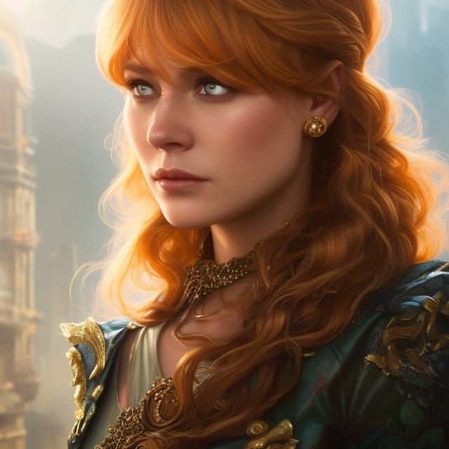 Beautiful redhead  by @Hannah Kramer