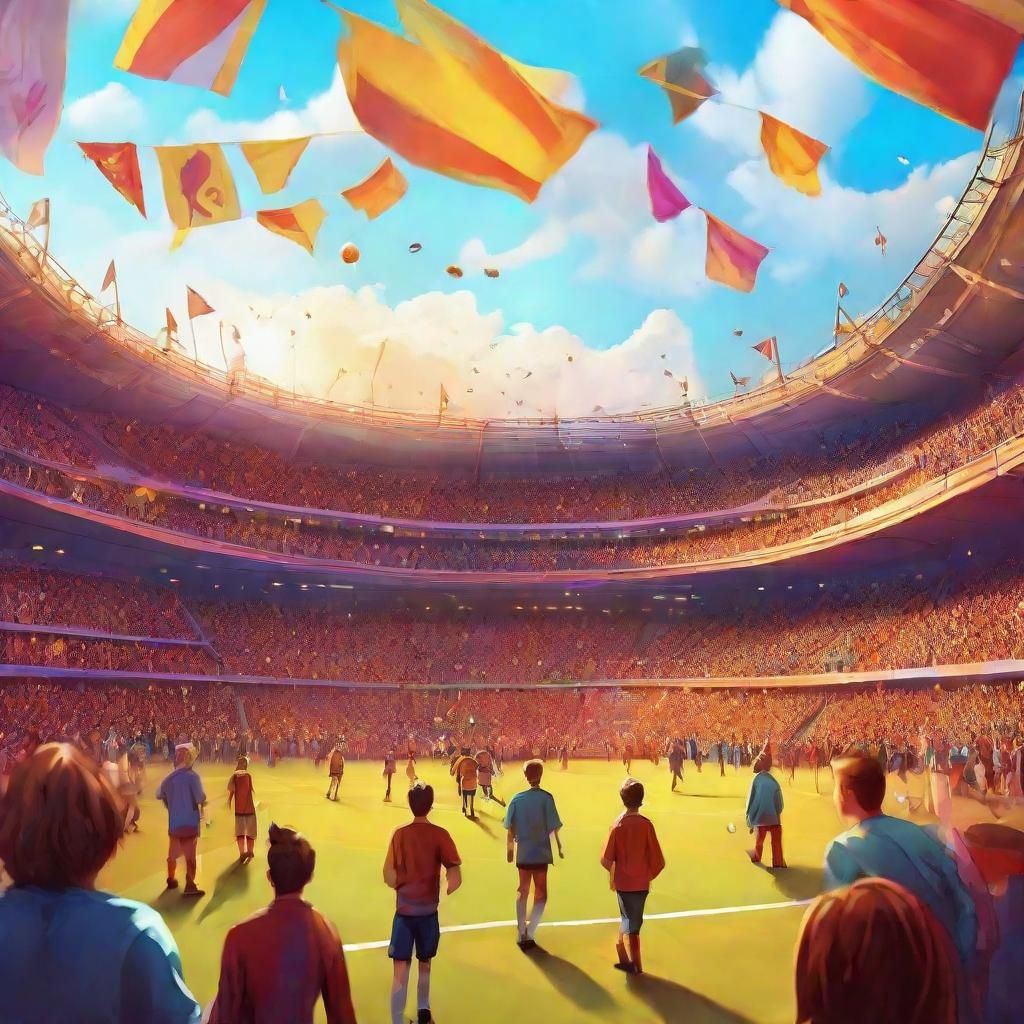 Pigwarts vs Hogwarts in a soccer match