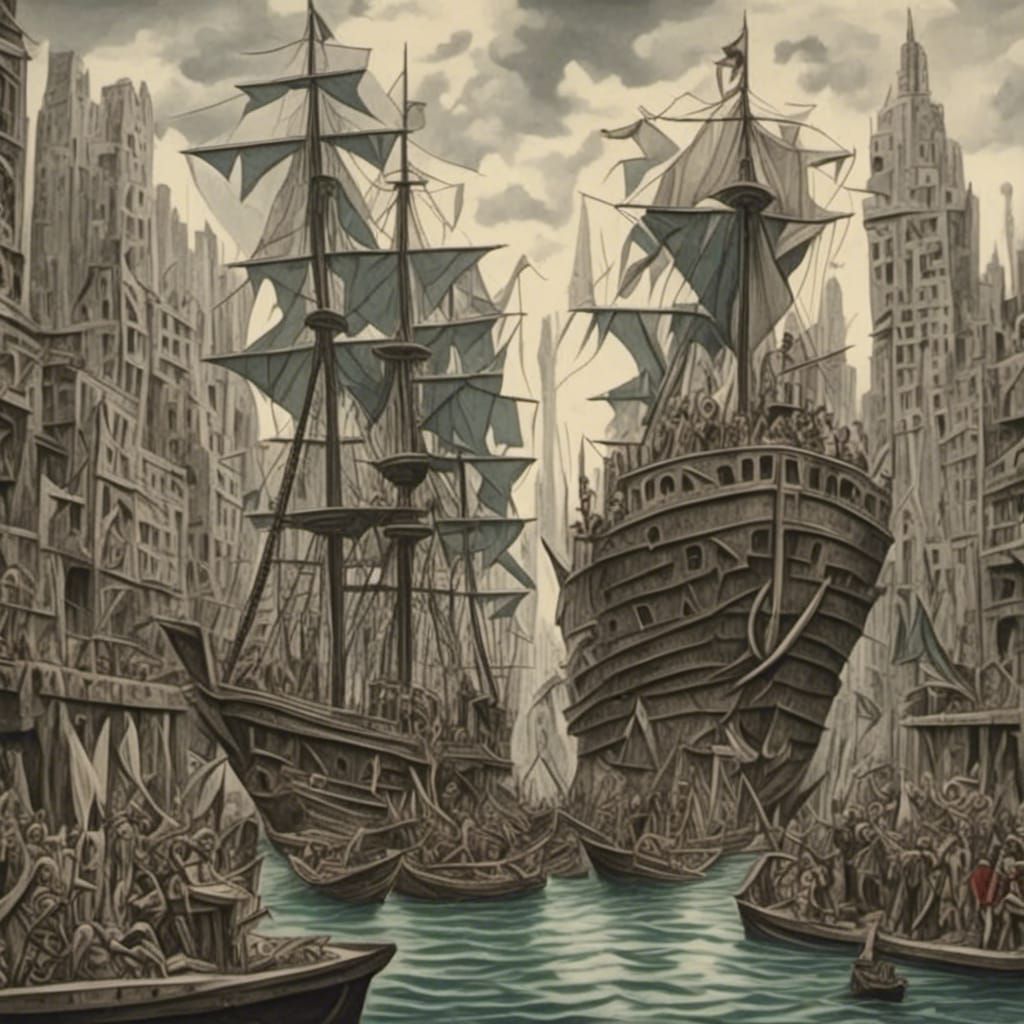 <lora:La Sombra:1.0> The Harbour