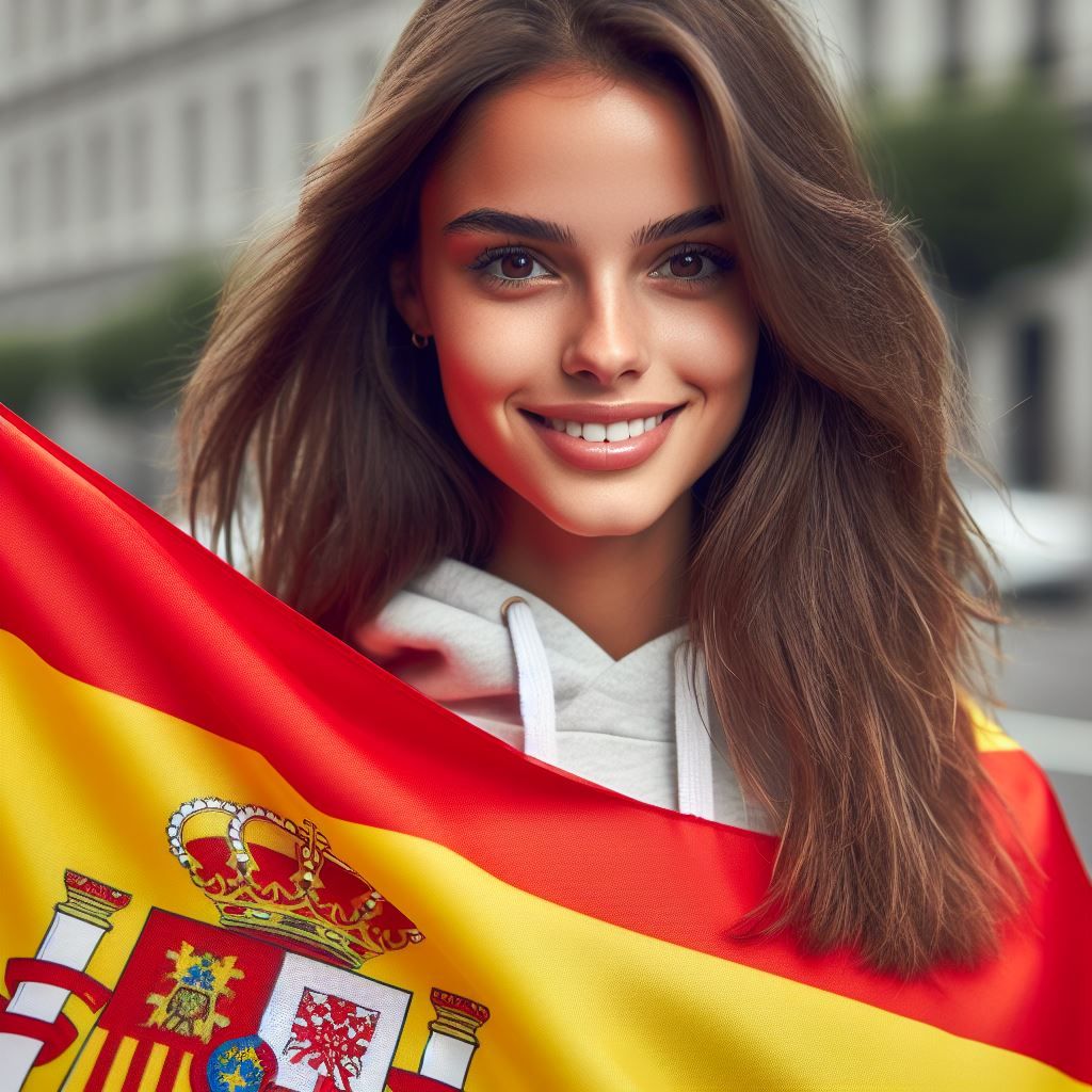 A Spanish girl